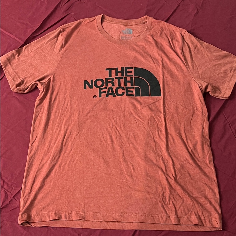 The North Face Men's Orange T-Shirt